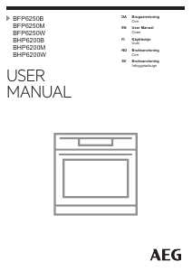 Manual AEG BHP6200W Oven