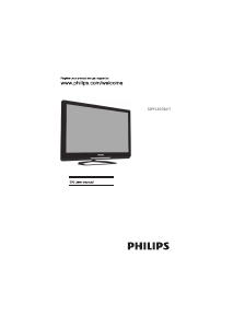 Manual Philips 32PFL6370 LCD Television
