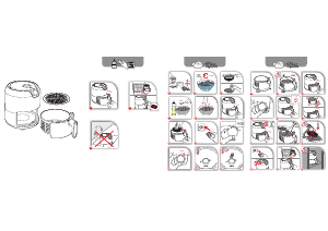 كتيب Moulinex EZ201D10 Easy Fry Classic مقلاة عميقة