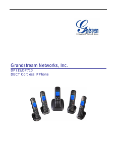 Handleiding Grandstream DP710 IP telefoon