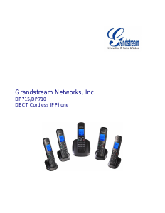 Handleiding Grandstream DP715 IP telefoon