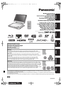 Bedienungsanleitung Panasonic DMP-B100 Blu-ray player