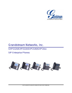 Handleiding Grandstream GXP1450 IP telefoon