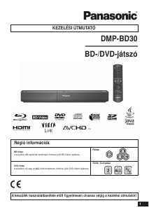 Használati útmutató Panasonic DMP-BD30 Blu-ray lejátszó