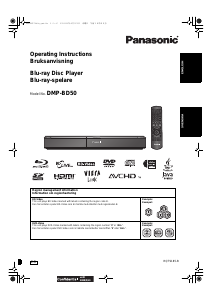 Manual Panasonic DMP-BD50 Blu-ray Player