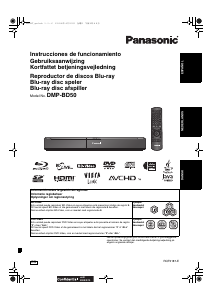 Manual de uso Panasonic DMP-BD50 Reproductor de blu-ray