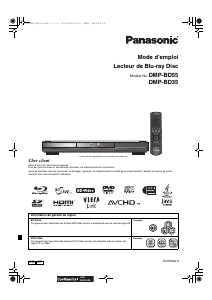 Mode d’emploi Panasonic DMP-BD55 Lecteur de blu-ray