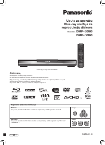 Priručnik Panasonic DMP-BD60 Blu-ray reproduktor