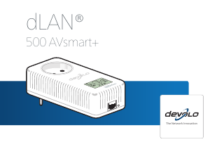 Handleiding Devolo dLAN 500 AVsmart+ Powerline adapter