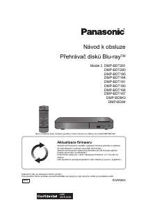 Manuál Panasonic DMP-BD843 Přehrávač Blu-ray