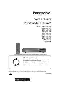 Manuál Panasonic DMP-BD843EG Přehrávač Blu-ray