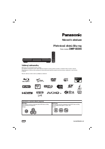 Manuál Panasonic DMP-BD85 Přehrávač Blu-ray