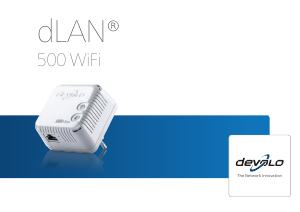 Handleiding Devolo dLAN 500 WiFi Powerline adapter