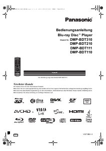 Bedienungsanleitung Panasonic DMP-BDT111 Blu-ray player