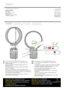 Manuale Dyson AM01 Ventilatore