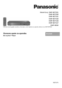 Priručnik Panasonic DMP-BDT168 Blu-ray reproduktor