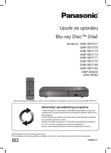 Priručnik Panasonic DMP-BDT171 Blu-ray reproduktor