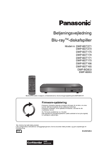 Brugsanvisning Panasonic DMP-BDT270EG Blu-ray afspiller