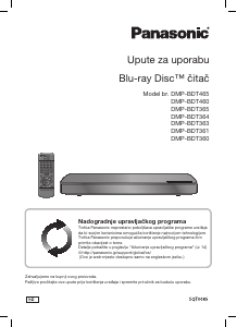 Priručnik Panasonic DMP-BDT363EG Blu-ray reproduktor