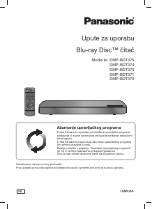 Priručnik Panasonic DMP-BDT371EG Blu-ray reproduktor