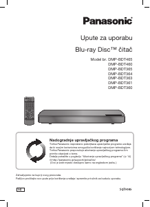 Priručnik Panasonic DMP-BDT460 Blu-ray reproduktor