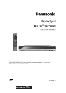 Käyttöohje Panasonic DMP-BDT500 Blu-ray-soitin