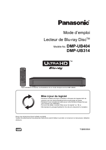 Mode d’emploi Panasonic DMP-UB314EG Lecteur de blu-ray