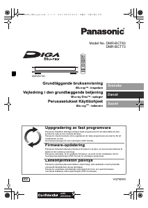 Brugsanvisning Panasonic DMR-BCT73EN Blu-ray afspiller