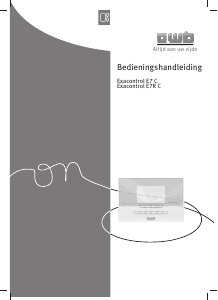 Handleiding AWB Exacontrol E7R C Thermostaat