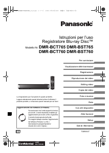 Manuale Panasonic DMR-BCT760EG Lettore blu-ray