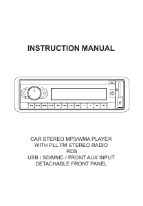 Manual Caliber MCD065 Car Radio