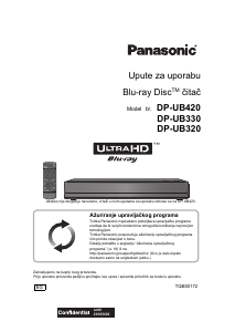 Priručnik Panasonic DP-UB320 Blu-ray reproduktor