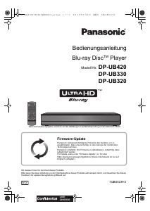 Bedienungsanleitung Panasonic DP-UB320EG Blu-ray player