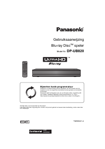 Handleiding Panasonic DP-UB820EF Blu-ray speler