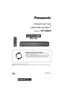 Manuale Panasonic DP-UB824EG Lettore blu-ray