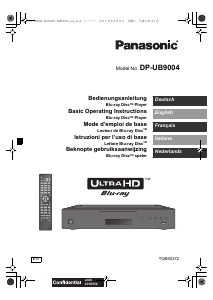 Bedienungsanleitung Panasonic DP-UB9004EG Blu-ray player
