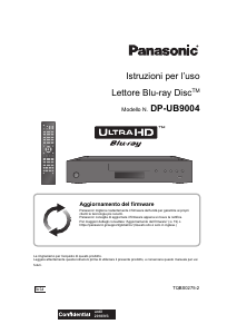 Manuale Panasonic DP-UB9004EG Lettore blu-ray