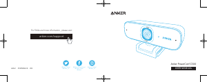 Handleiding Anker A3361 PowerConf C300 Webcam