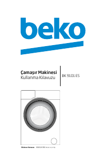 Kullanım kılavuzu BEKO BK 9101 ES Çamaşır makinesi