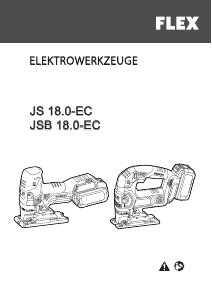 Handleiding Flex JSB 18.0-EC Decoupeerzaag