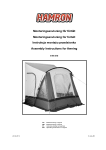 Manual Hamron 619-415 Awning