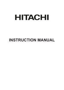Manuál Hitachi 24HE2200 LED televize