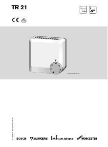 Manual de uso Bosch TR 21 Termostato