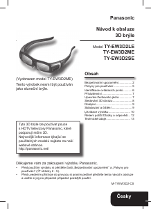 Manuál Panasonic TY-EW3D2LE 3D prohlížeč