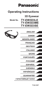 Manual Panasonic TY-EW3D3LE 3D Viewer