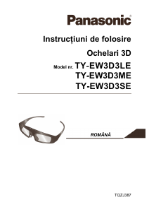 Manual Panasonic TY-EW3D3ME Ochelari 3D