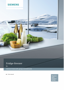 Manual Siemens CI36BP01 Fridge-Freezer