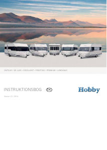 Brugsanvisning Hobby OnTour 390 SF (2015) Campingvogn