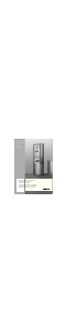 Használati útmutató Siemens KG36NVW30 Hűtő és fagyasztó