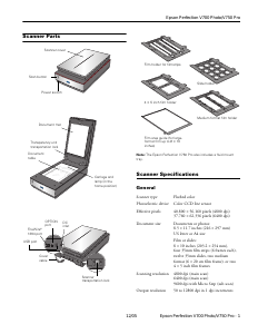 Handleiding Epson Perfection V700 Photo Scanner